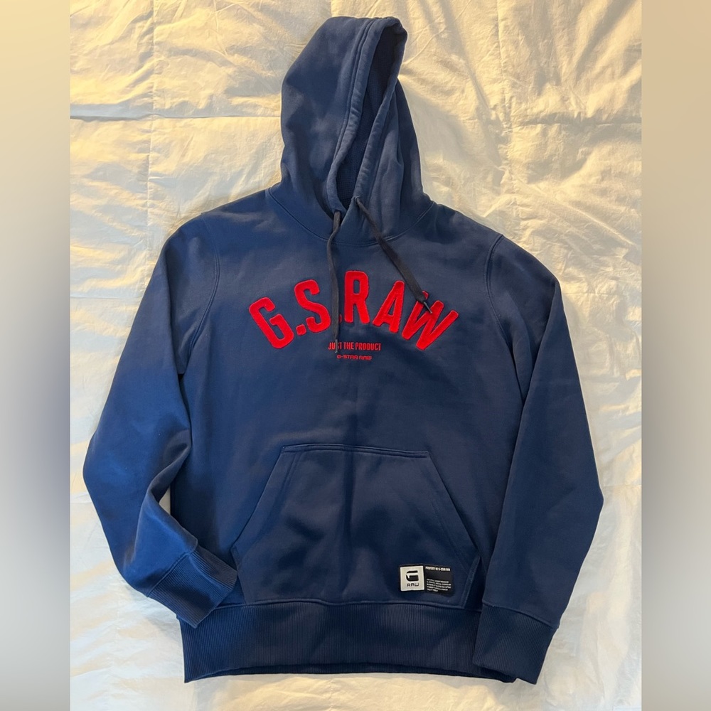 Navy Blue Gstar Hoody